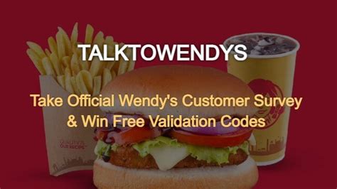 survey wendy's indonesia|TalktoWendys: How To Take Wendy's Customer Survey.